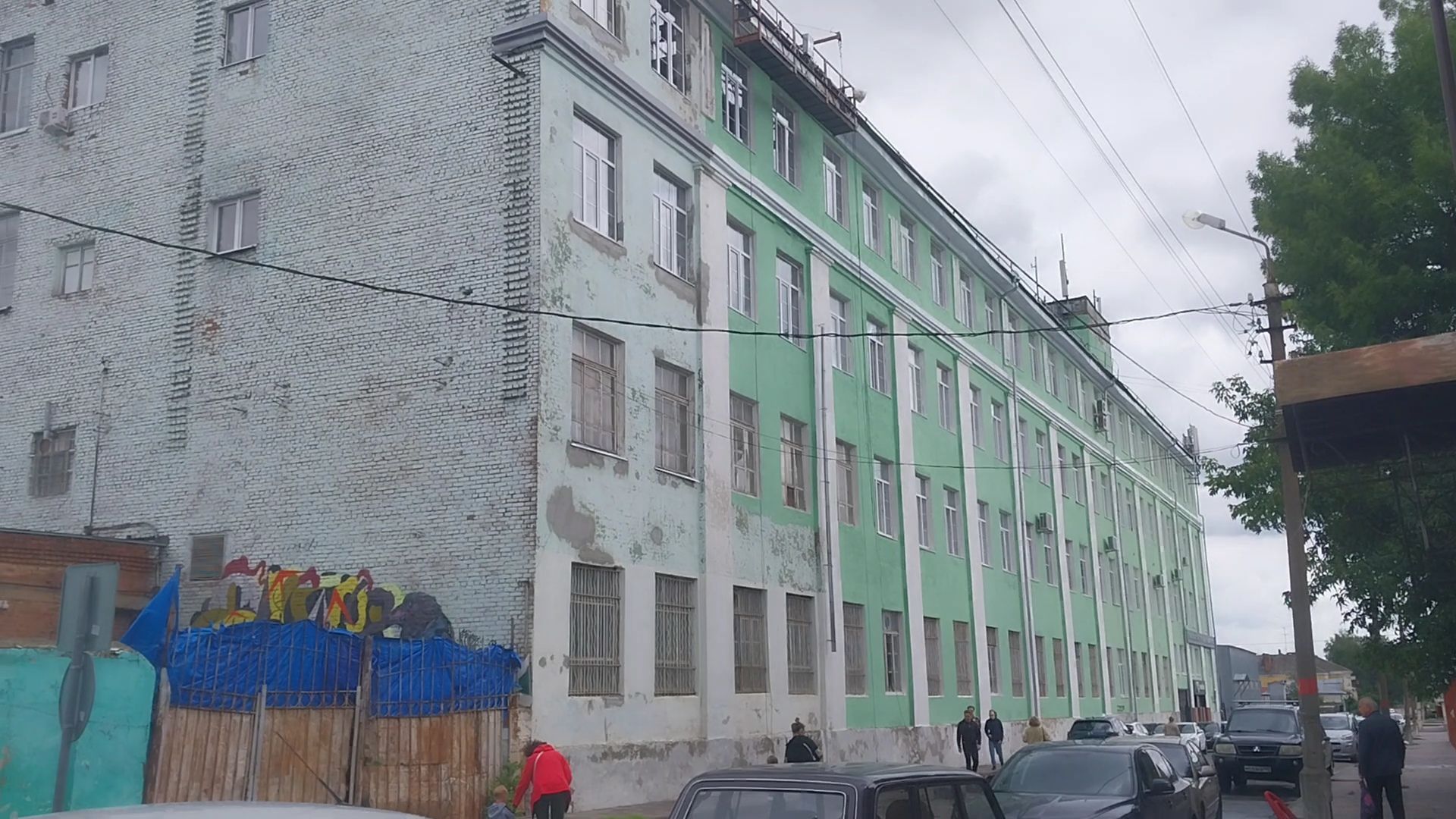 Коломна, ремонт фасада, арт-квартал