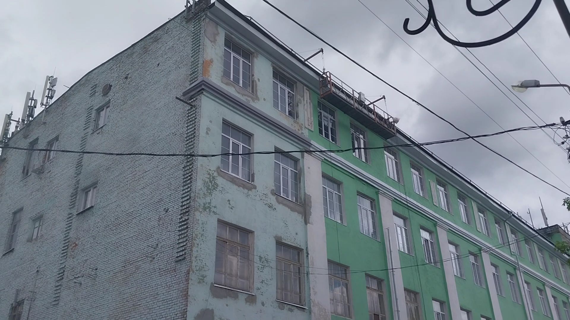 Коломна, ремонт фасада, арт-квартал