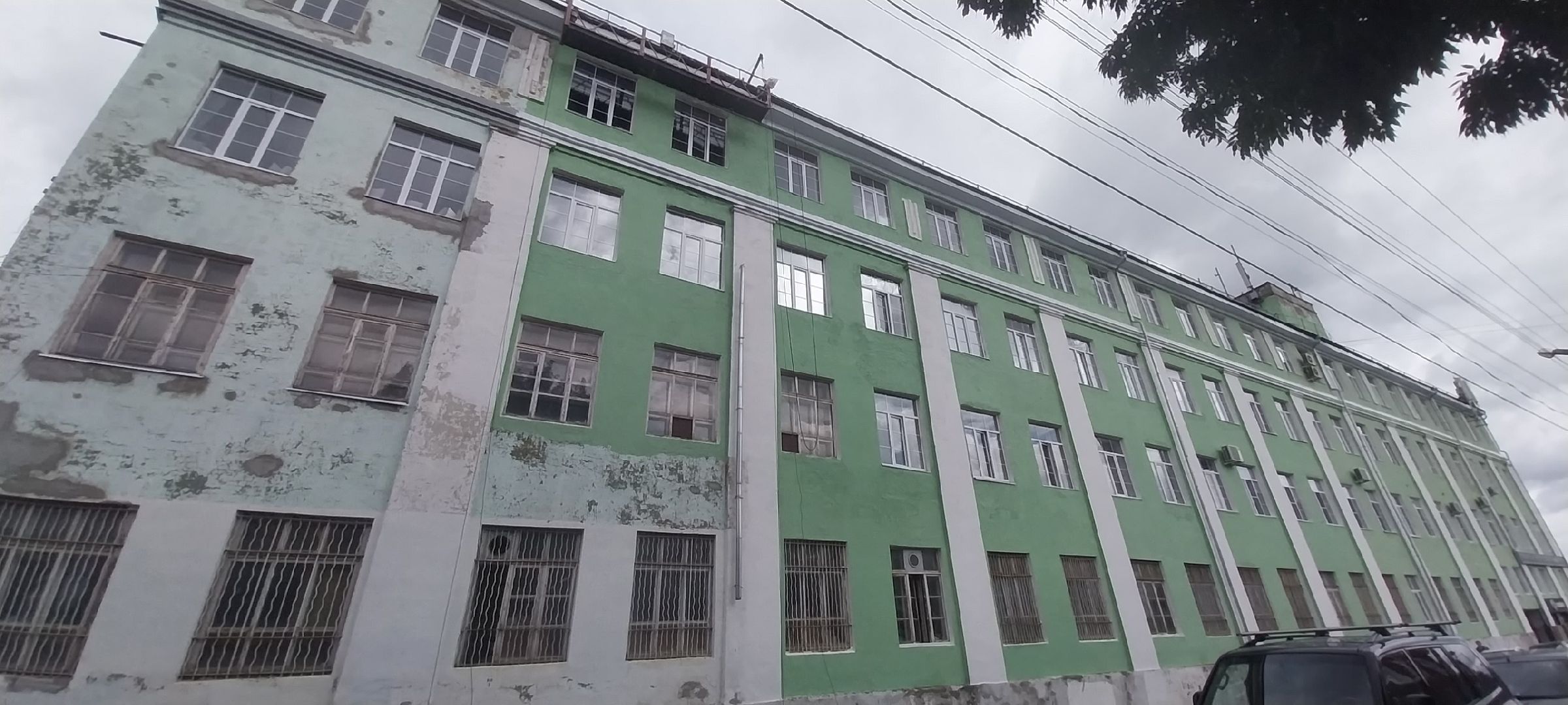 Коломна, ремонт фасада, арт-квартал