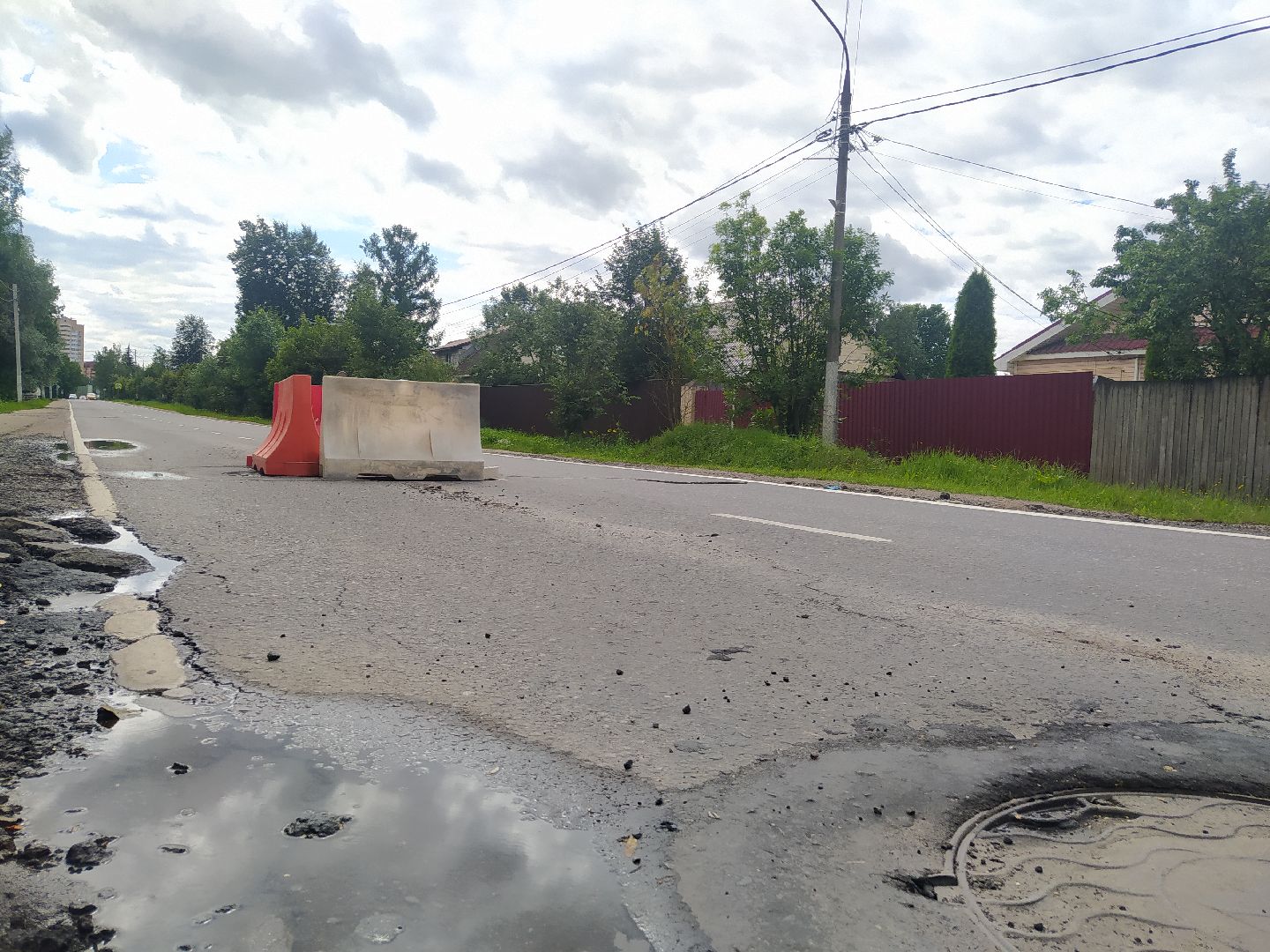 Дедовск, асфальт, дороги