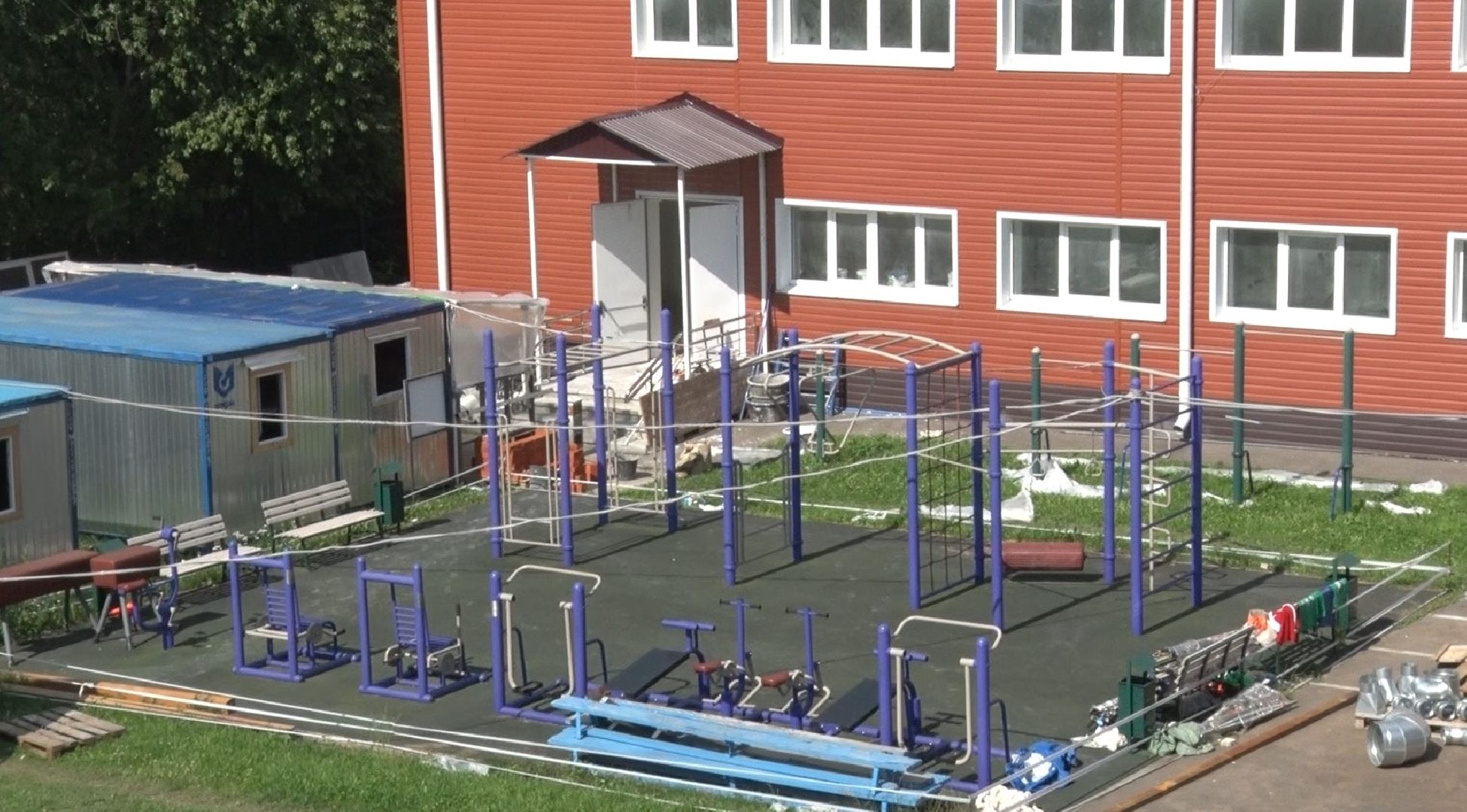 ремонт школы, Домодедово