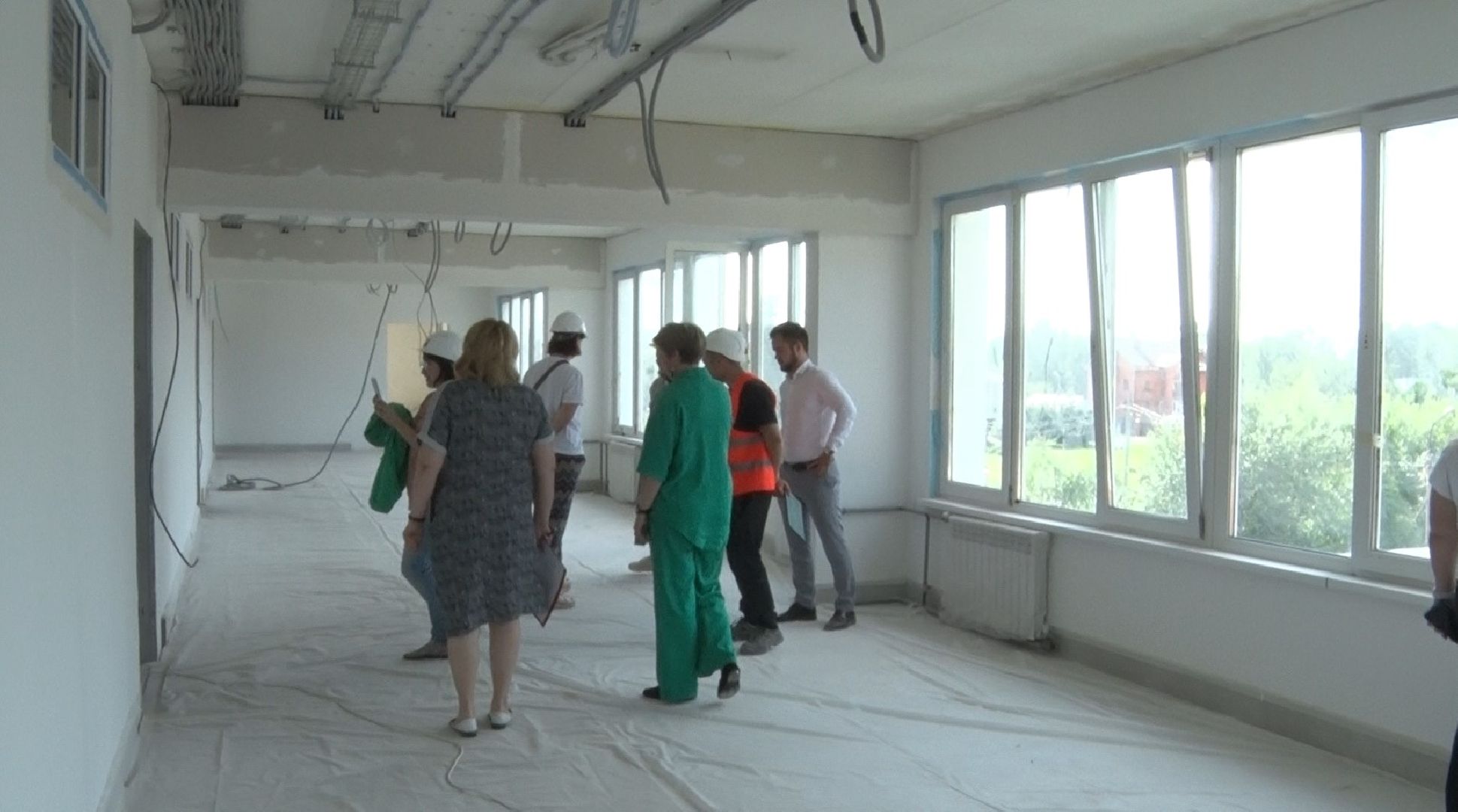 ремонт школы, Домодедово