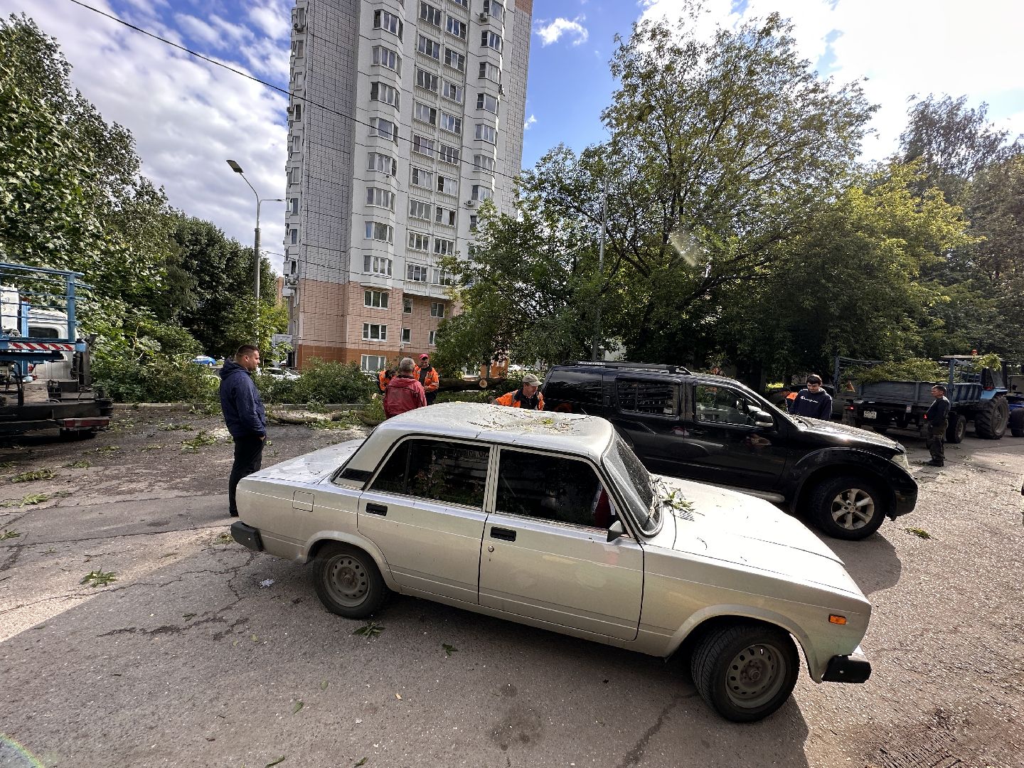 Одинцово, Авария, Благоустройство, Ураган