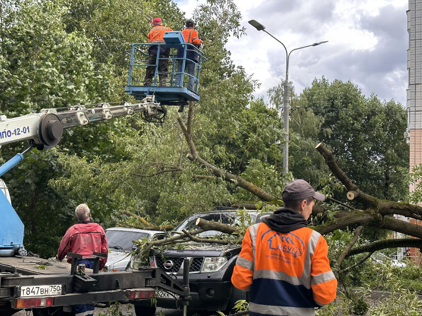 Одинцово, Авария, Благоустройство, Ураган