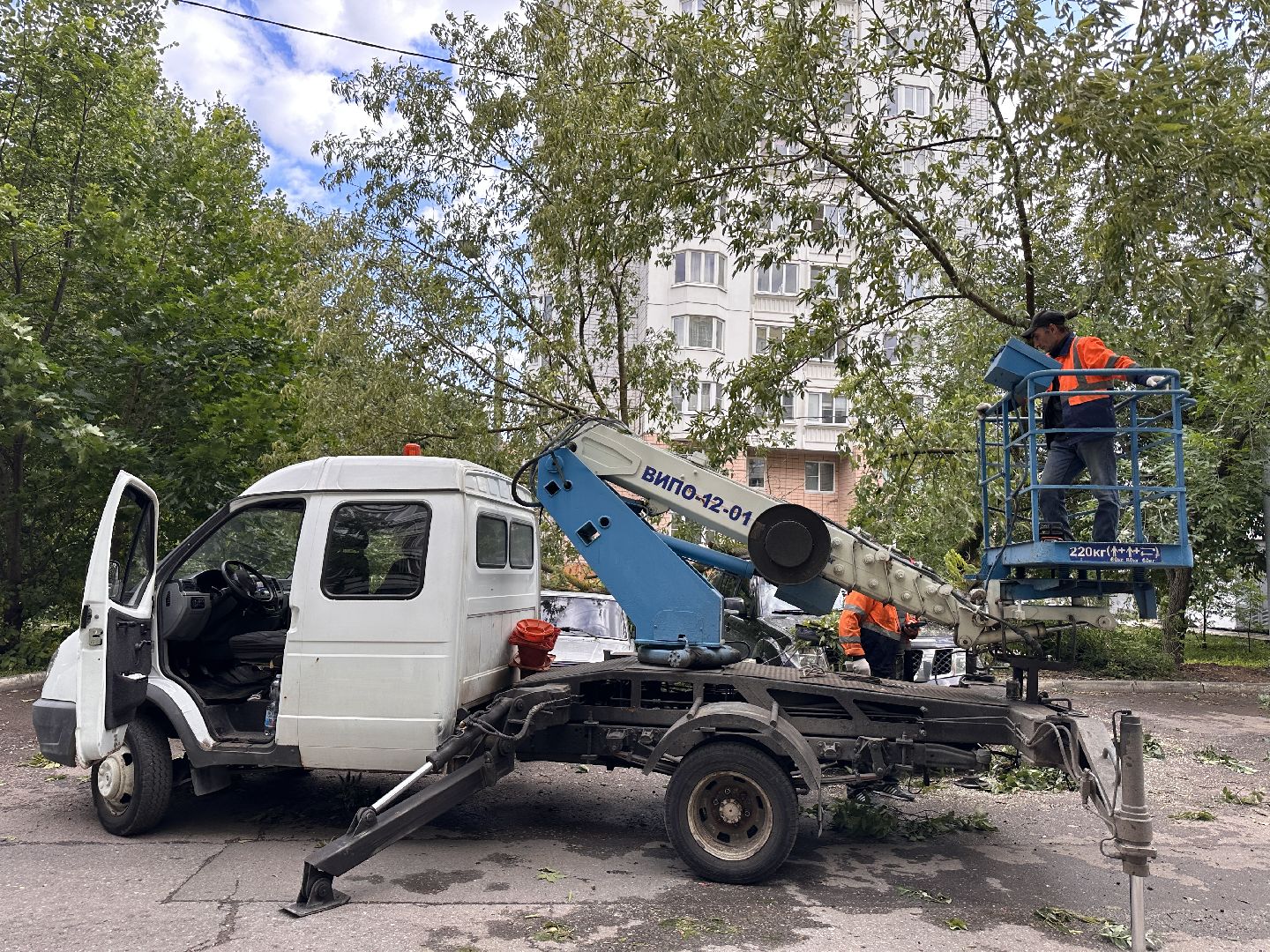 Одинцово, Авария, Благоустройство, Ураган