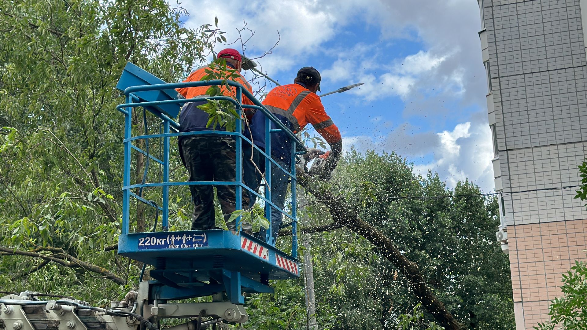 Одинцово, Авария, Благоустройство, Ураган