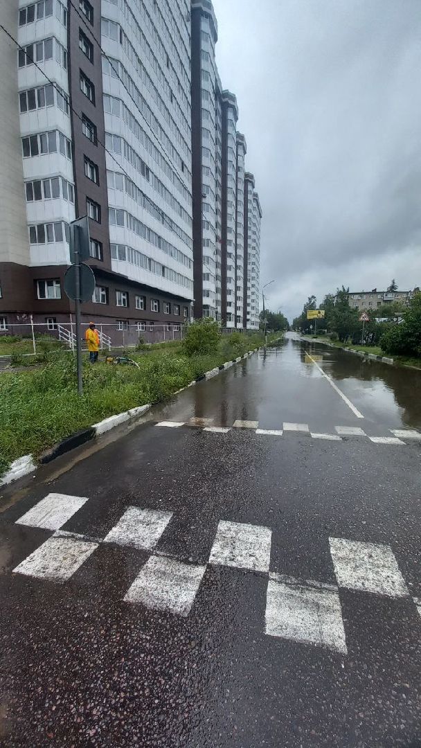 Непогода, дожди, коммунальные службы, Старая Купавна, Богородский городской округ
