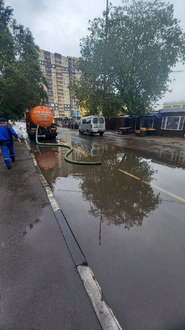 Непогода, дожди, коммунальные службы, Старая Купавна, Богородский городской округ