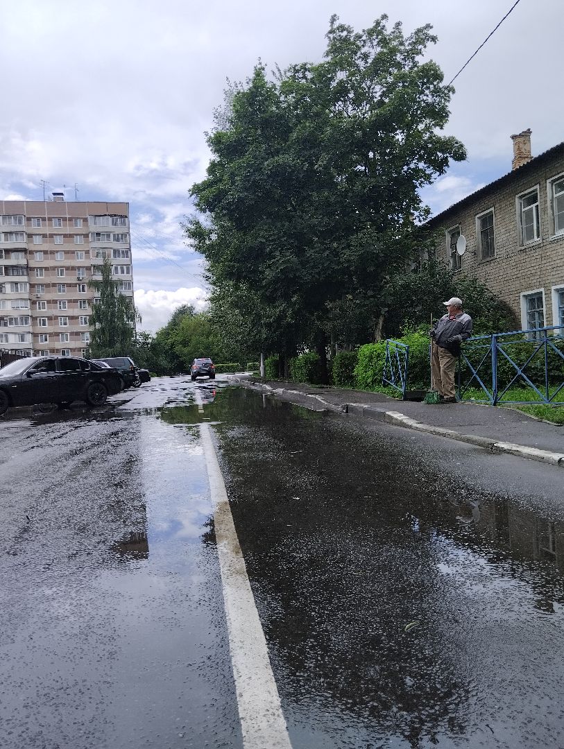 Непогода, дожди, коммунальные службы, Старая Купавна, Богородский городской округ