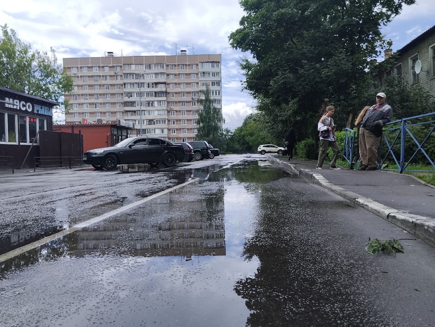 Непогода, дожди, коммунальные службы, Старая Купавна, Богородский городской округ