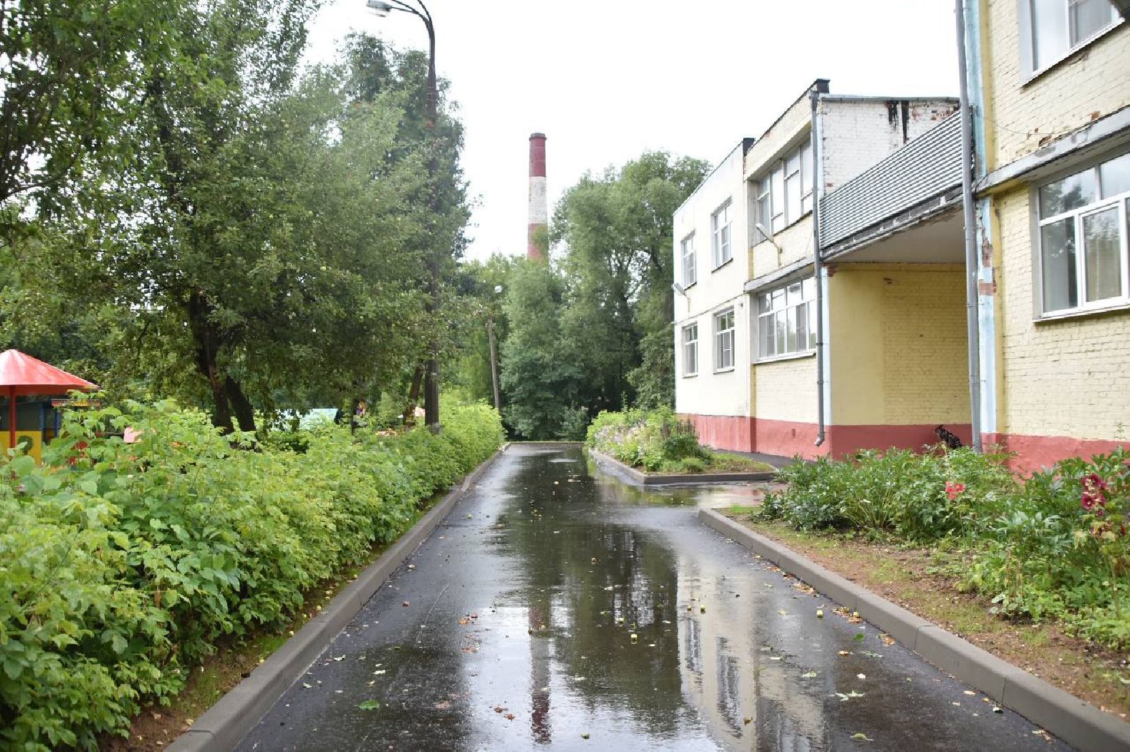 Подольск, благоустройство, детский сад, асфальт