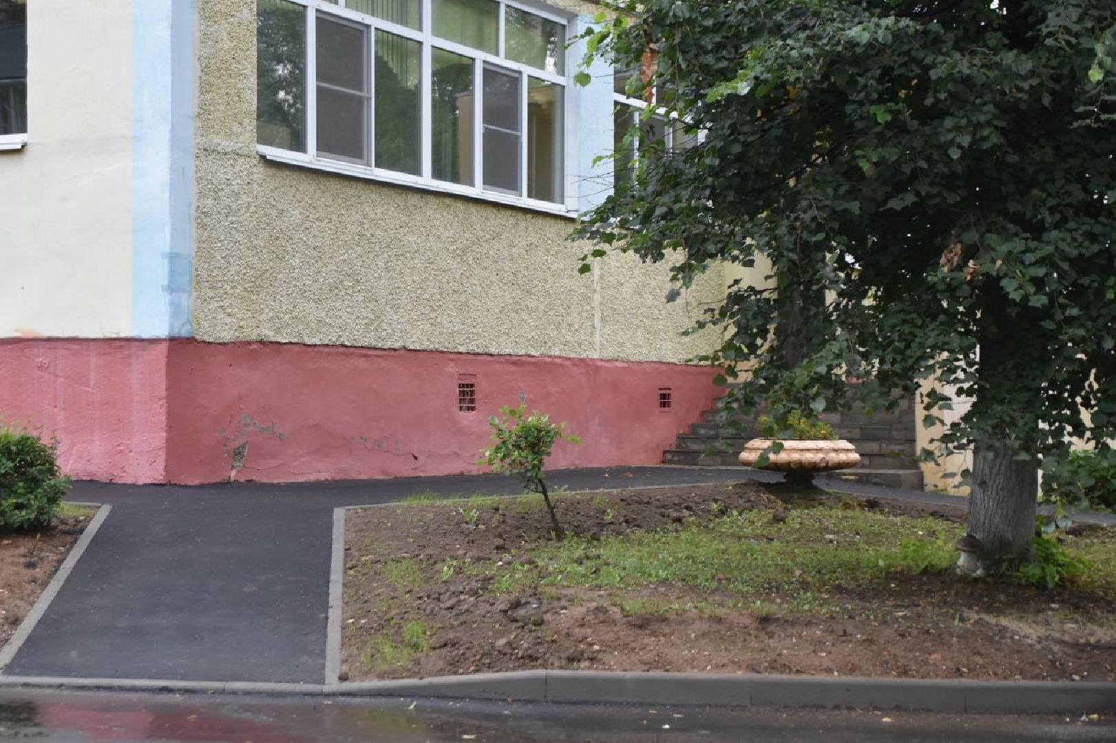 Подольск, благоустройство, детский сад, асфальт