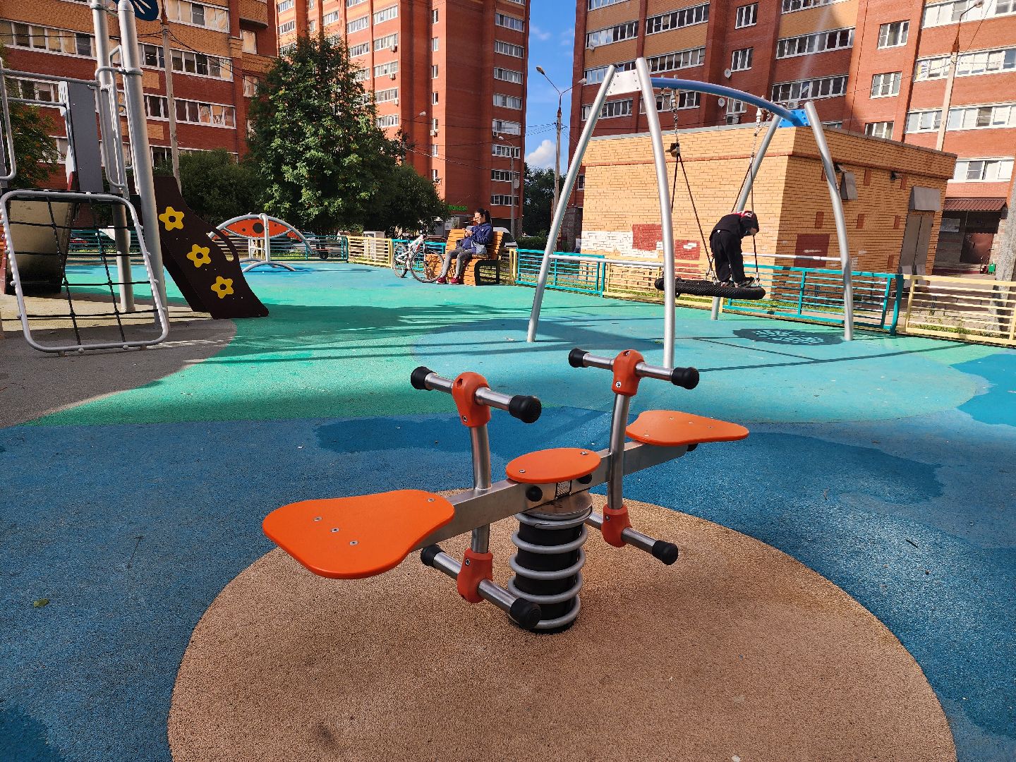 Домодедово, детская площадка, игровые элементы, губернаторская площадка, дети, комфортная среда