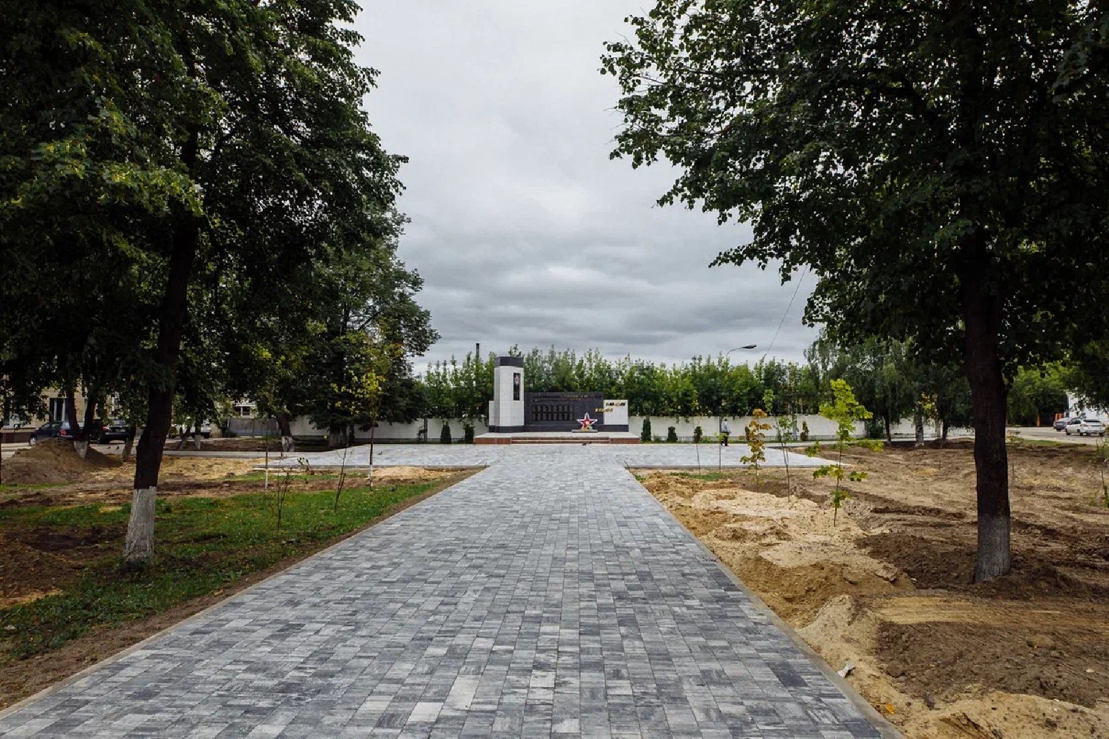 Благоустройство, Ликино-Дулево, Орехово-Зуево, памятник