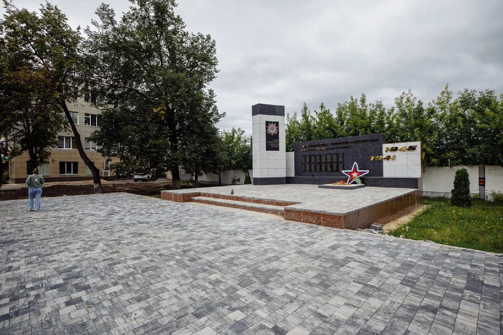 Благоустройство, Ликино-Дулево, Орехово-Зуево, памятник