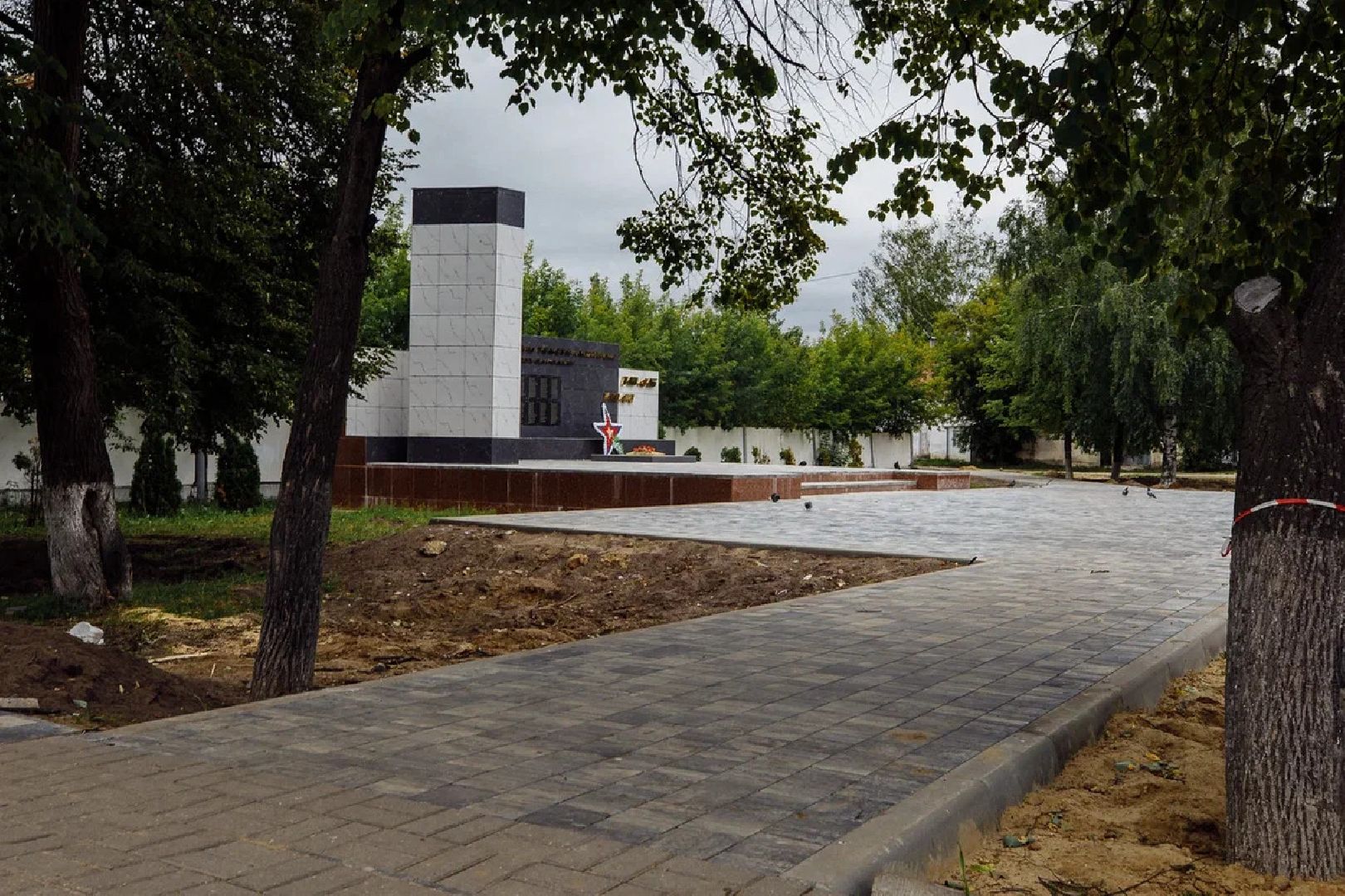 Благоустройство, Ликино-Дулево, Орехово-Зуево, памятник