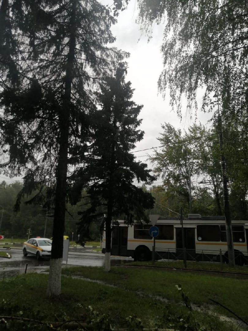 непогода; видное; ливень; шторм