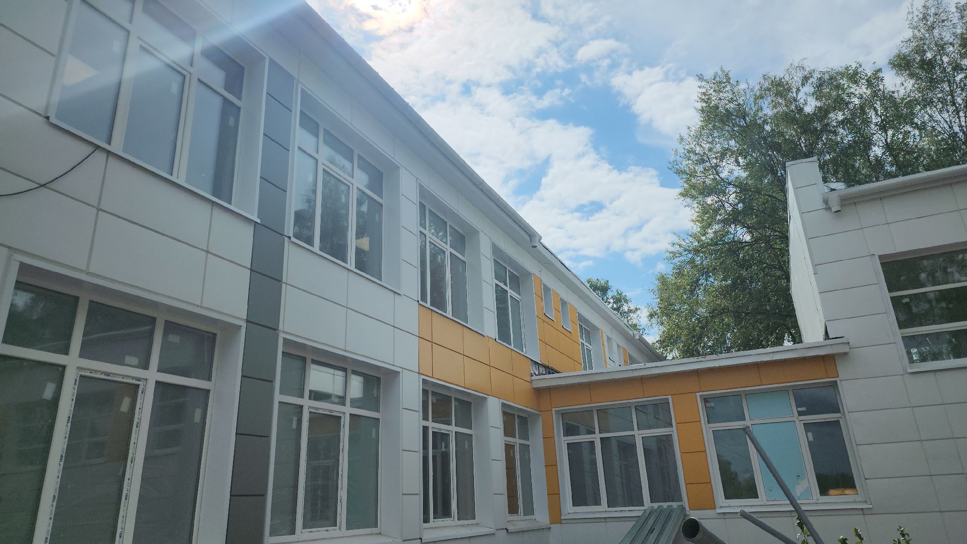 Пушкинский округ, Красноармейск, ремонт школы