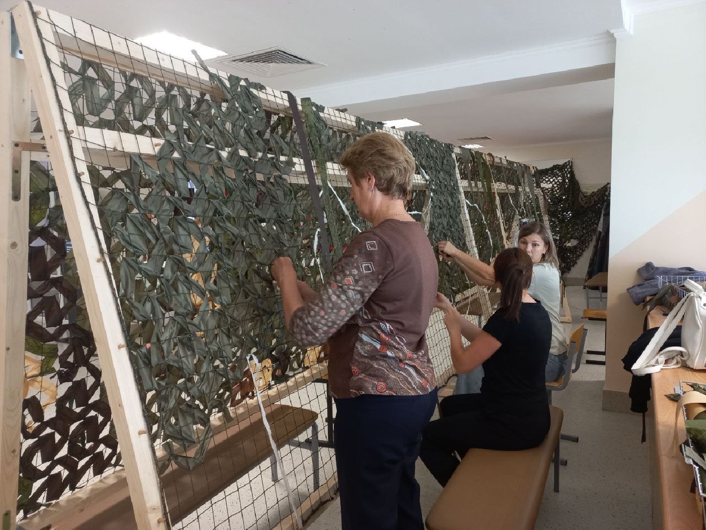 Солнечногорск, волонтеры, сети, плетение, сво