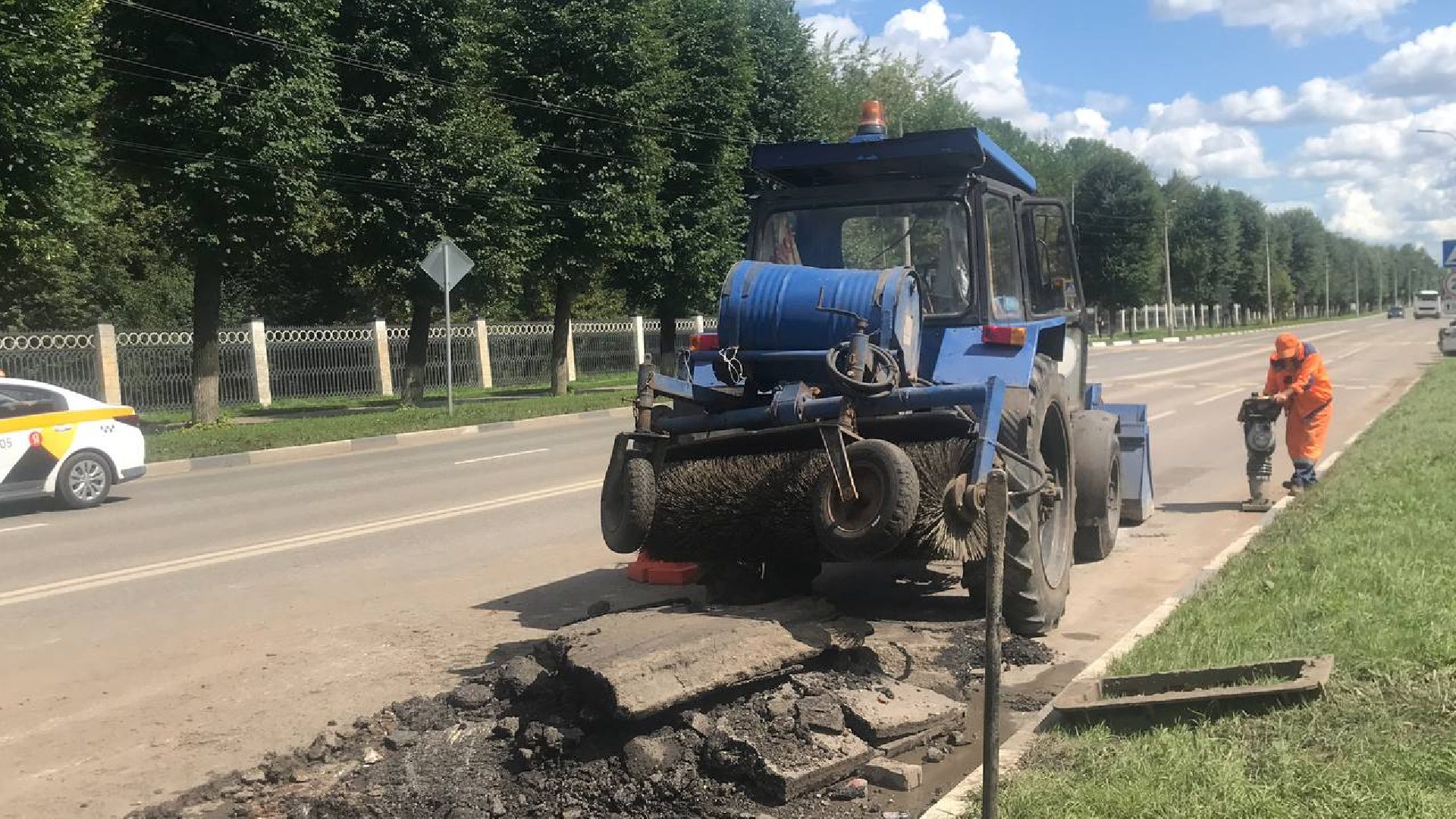 Коломна, благоустройство, дороги