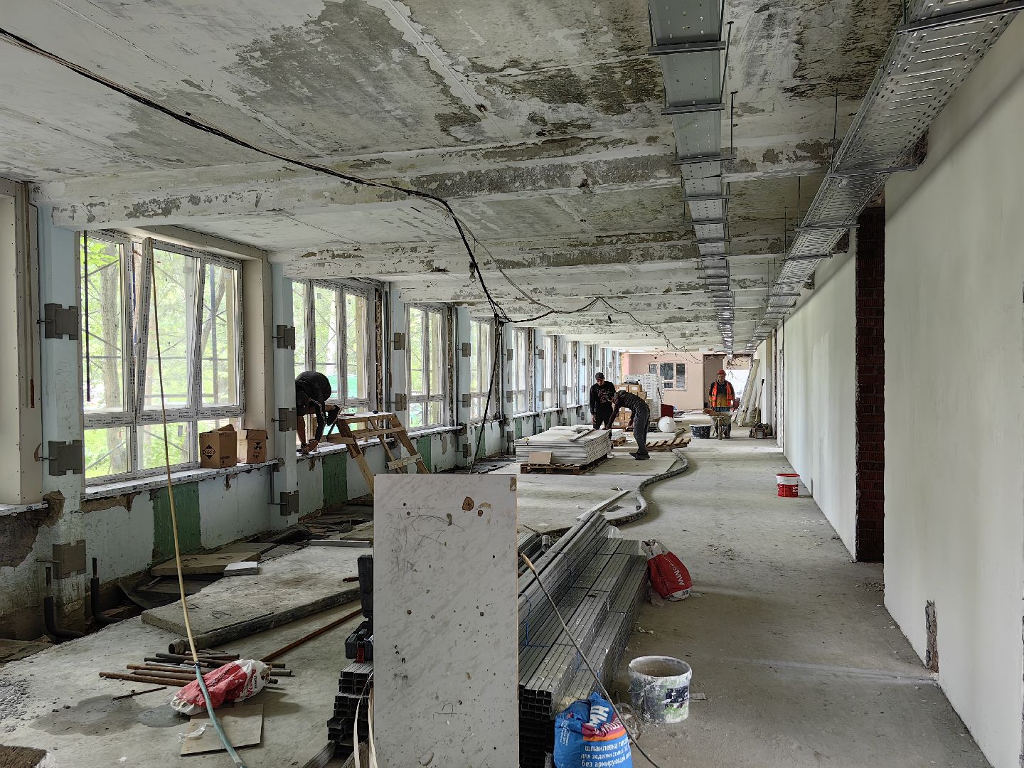 Капитальный ремонт, школа, пищеблок, благоустройство