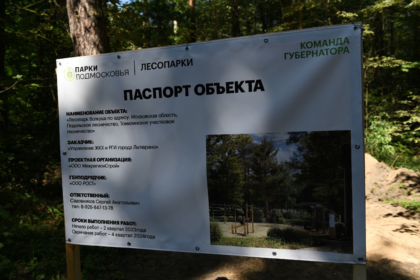 лыткарино, благоустройство, лесопарк