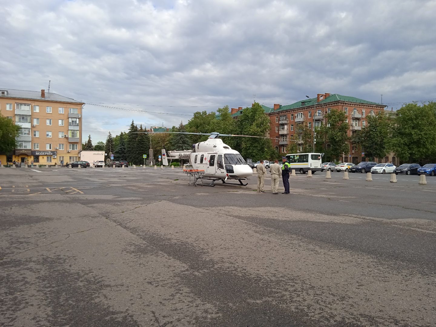 вертолёт, санитарная авиация, Жуковская ГКБ