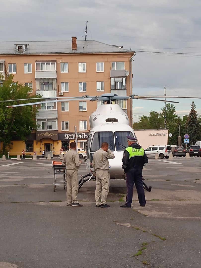 вертолёт, санитарная авиация, Жуковская ГКБ