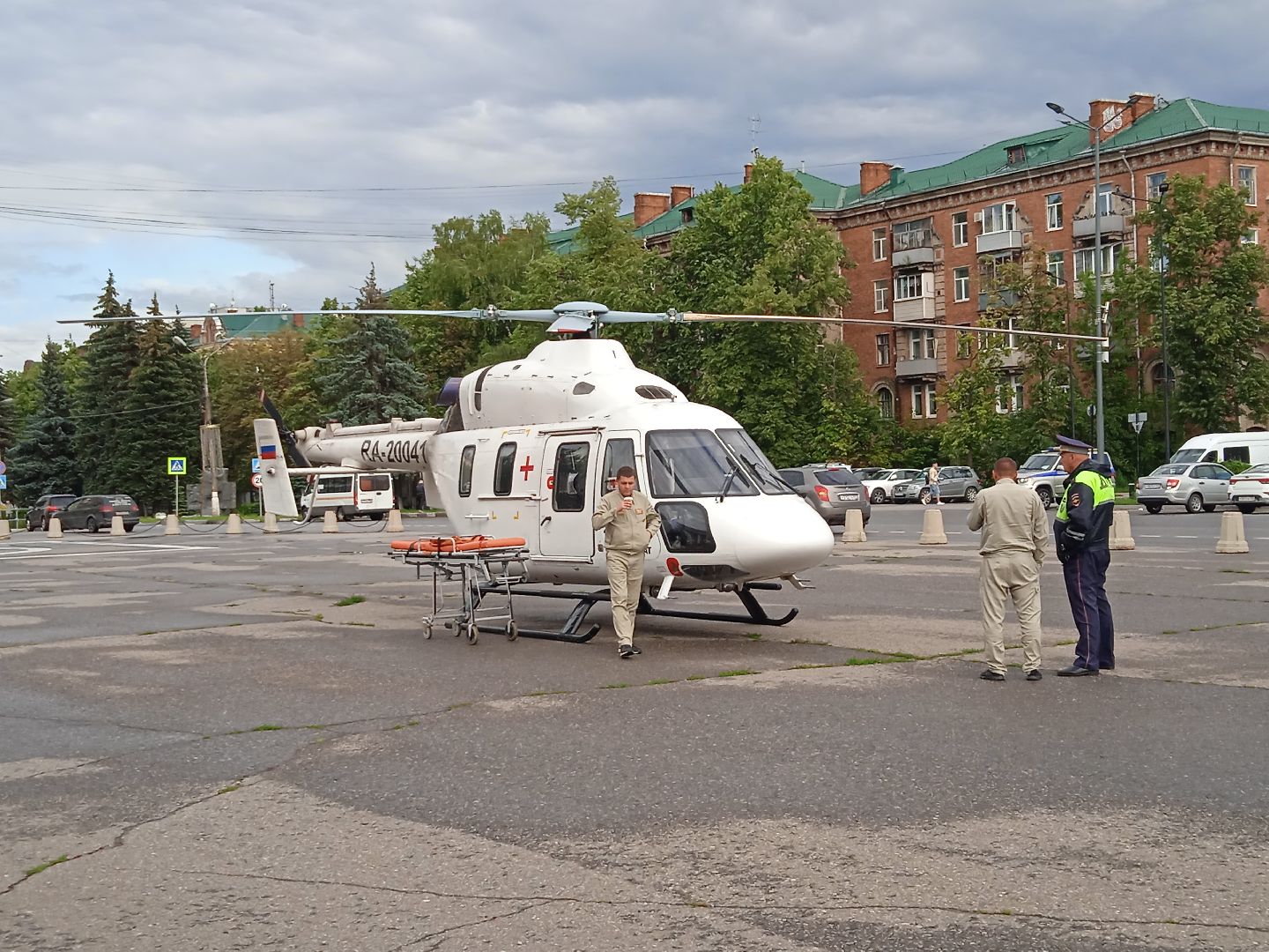 вертолёт, санитарная авиация, Жуковская ГКБ