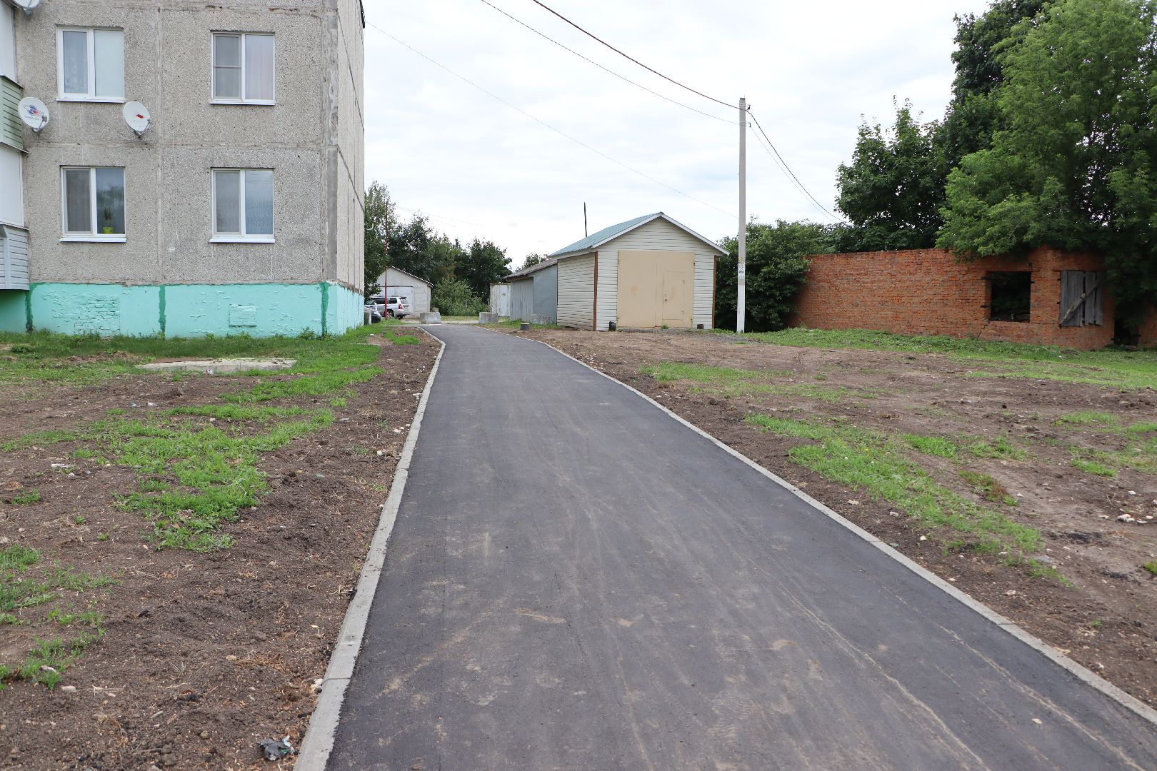 Серебряные Пруды, Шеметово, народная тропа