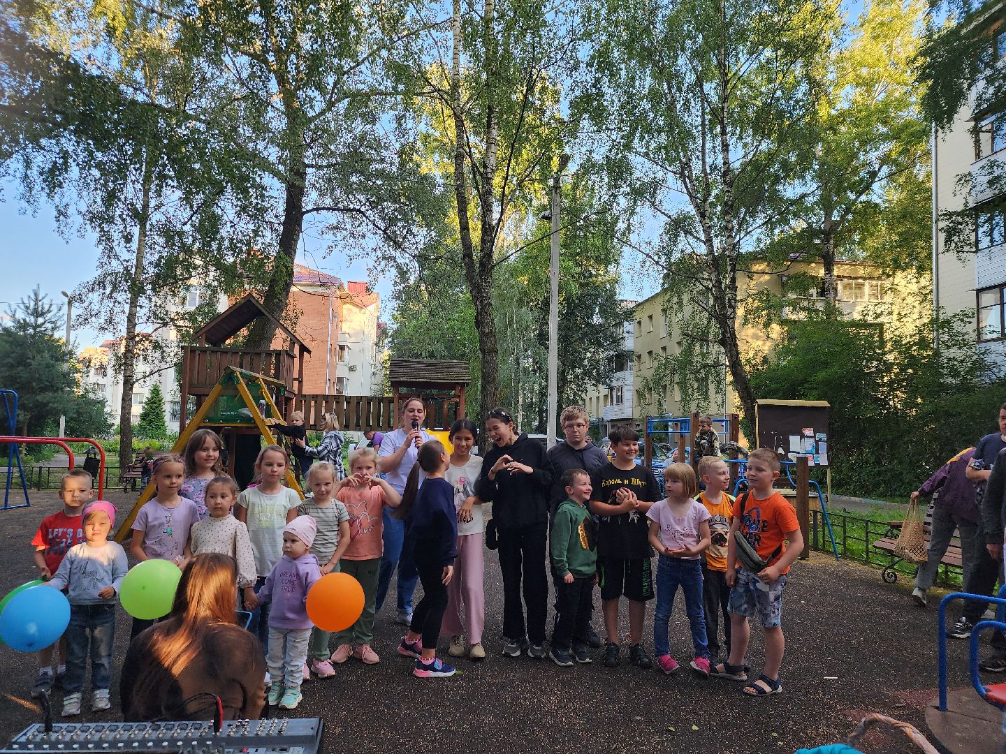 Звенигород, благоустройство, праздник двора