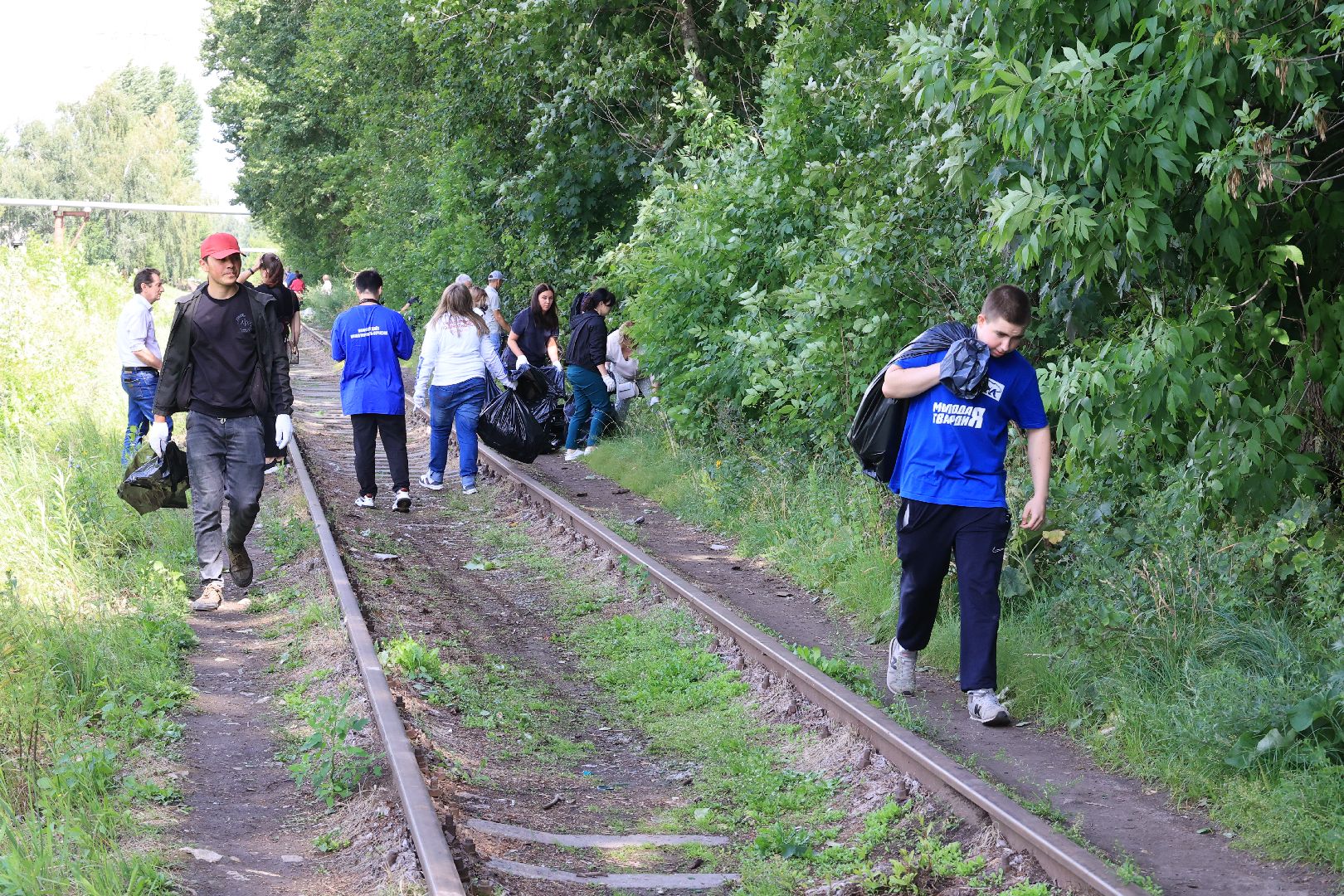 экоакция, уборка мусора, инициатива МГЕР, Дзержинский