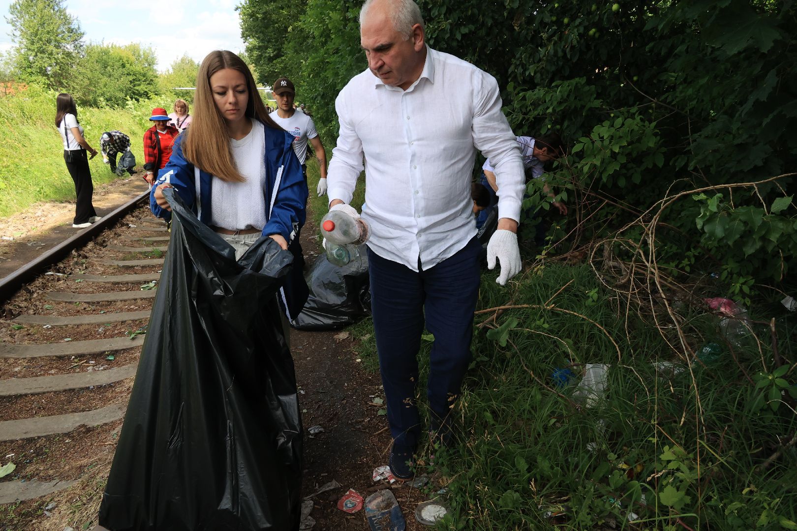 экоакция, уборка мусора, инициатива МГЕР, Дзержинский