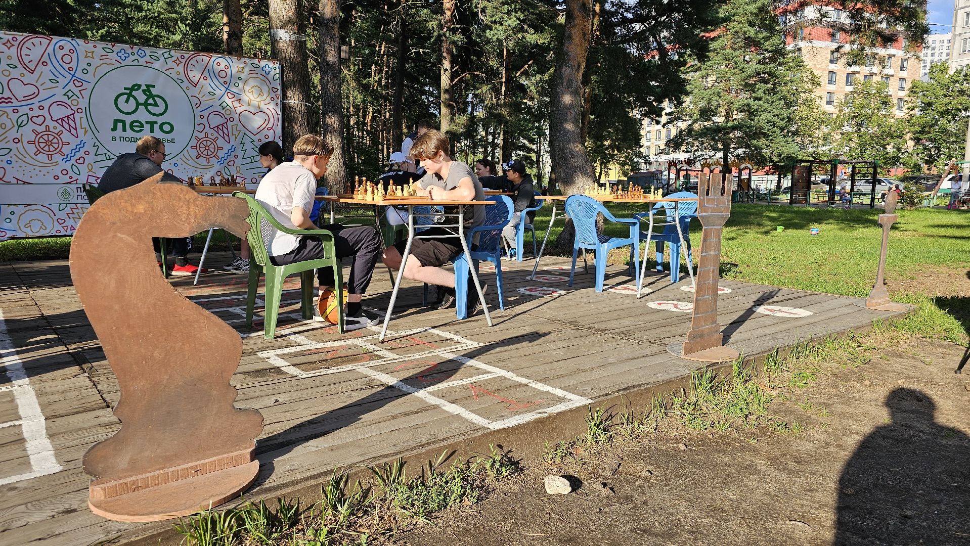 игра в шахматы, Международный день шахмат, МГЕР, Котельники