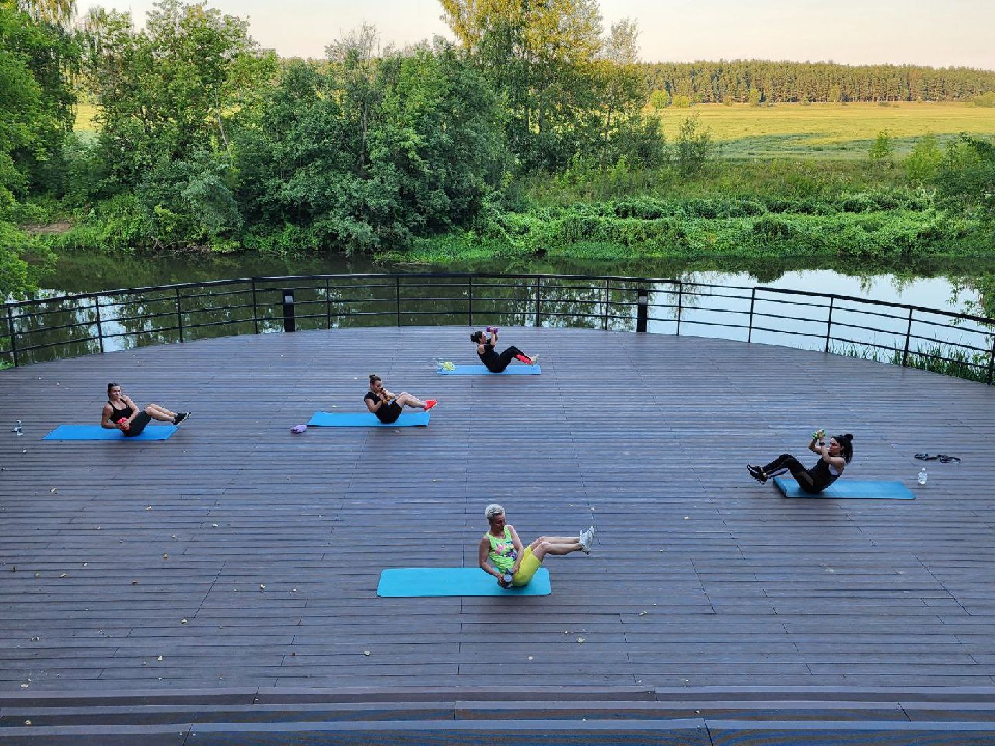 спорт, фитнес, парк, фитнес в парке, Лосино-Петровский