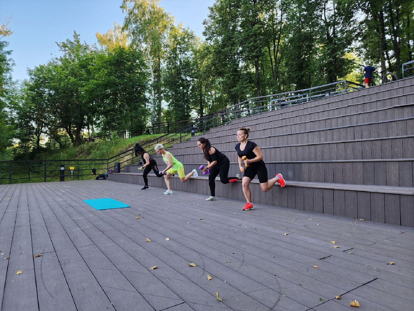 спорт, фитнес, парк, фитнес в парке, Лосино-Петровский