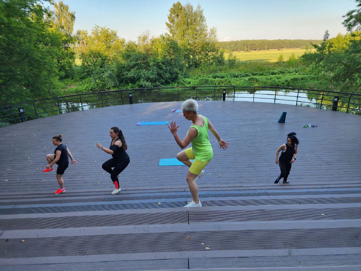 спорт, фитнес, парк, фитнес в парке, Лосино-Петровский