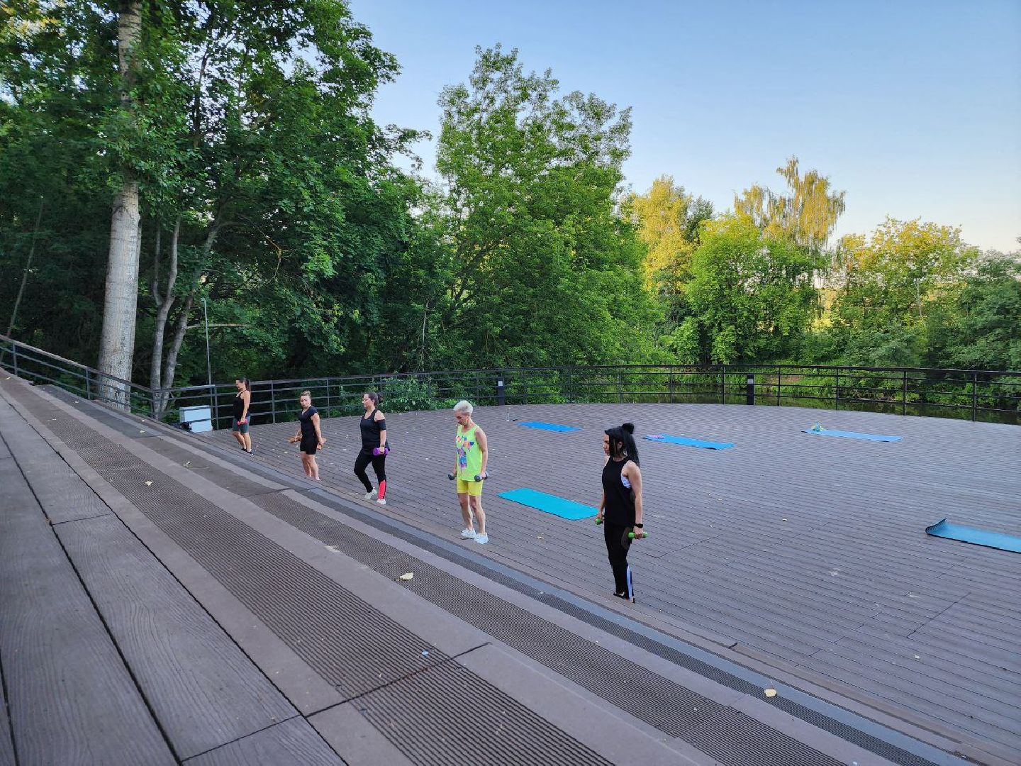 спорт, фитнес, парк, фитнес в парке, Лосино-Петровский