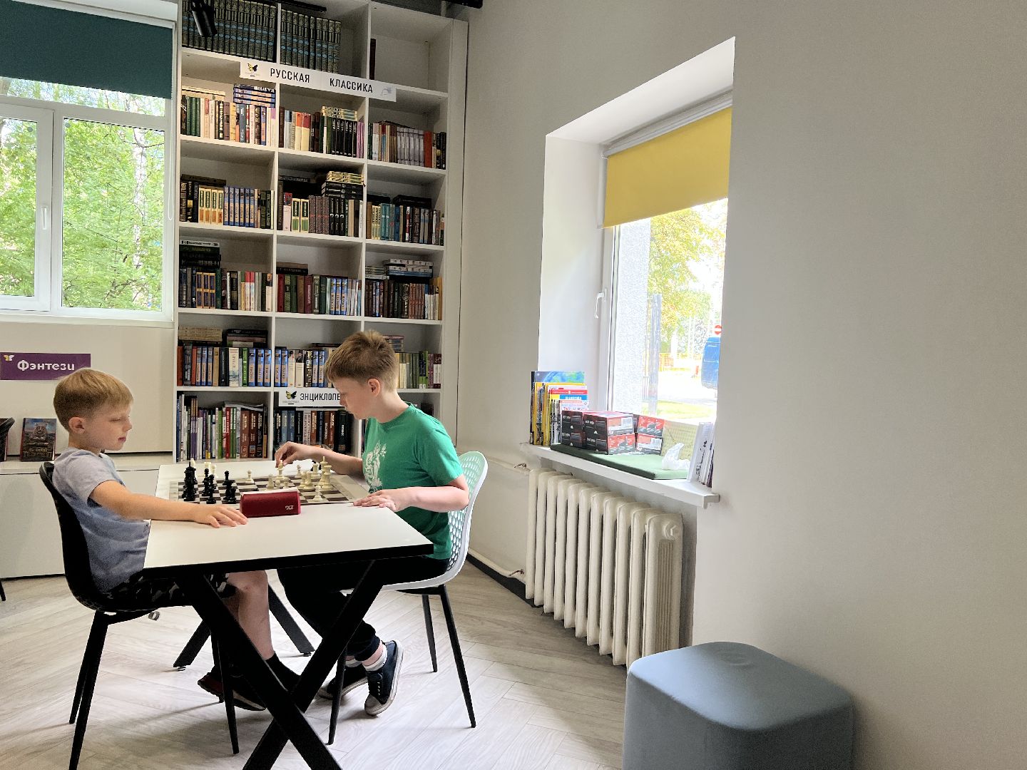 Химки, спорт, шахматы, дети, библиотека, турнир