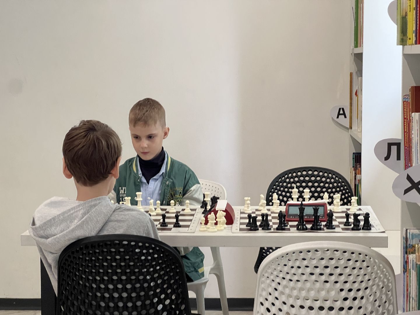 Химки, спорт, шахматы, дети, библиотека, турнир