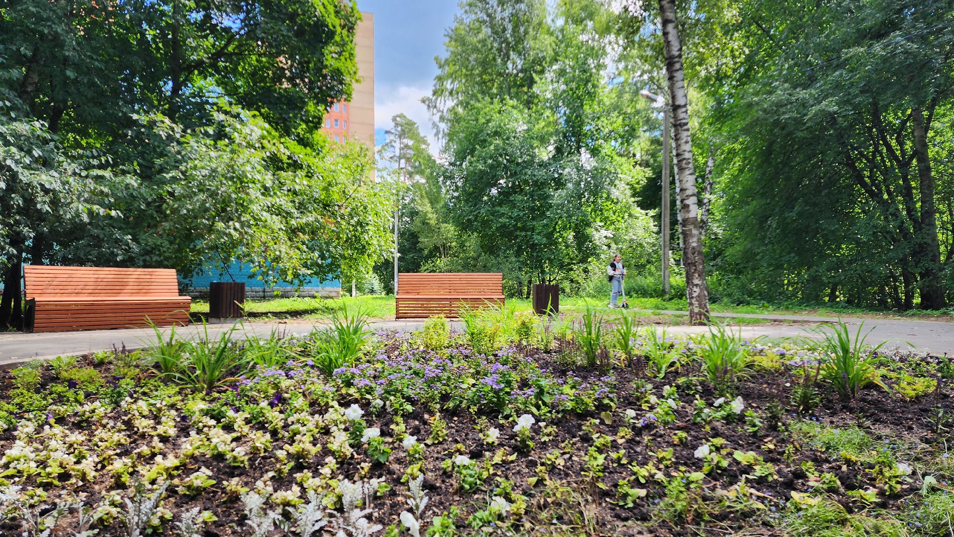 благоустройство, парки подмосковья, сквер,