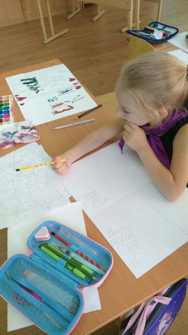 Чехов, занятия, каллиграфия, дети, лето, каникулы, дом культуры