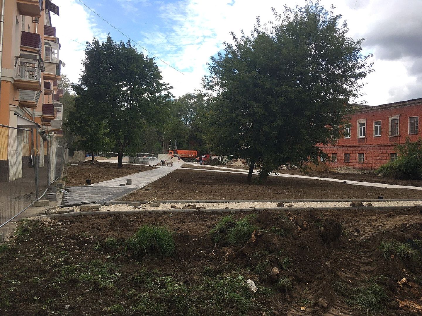 Подольск, сквер