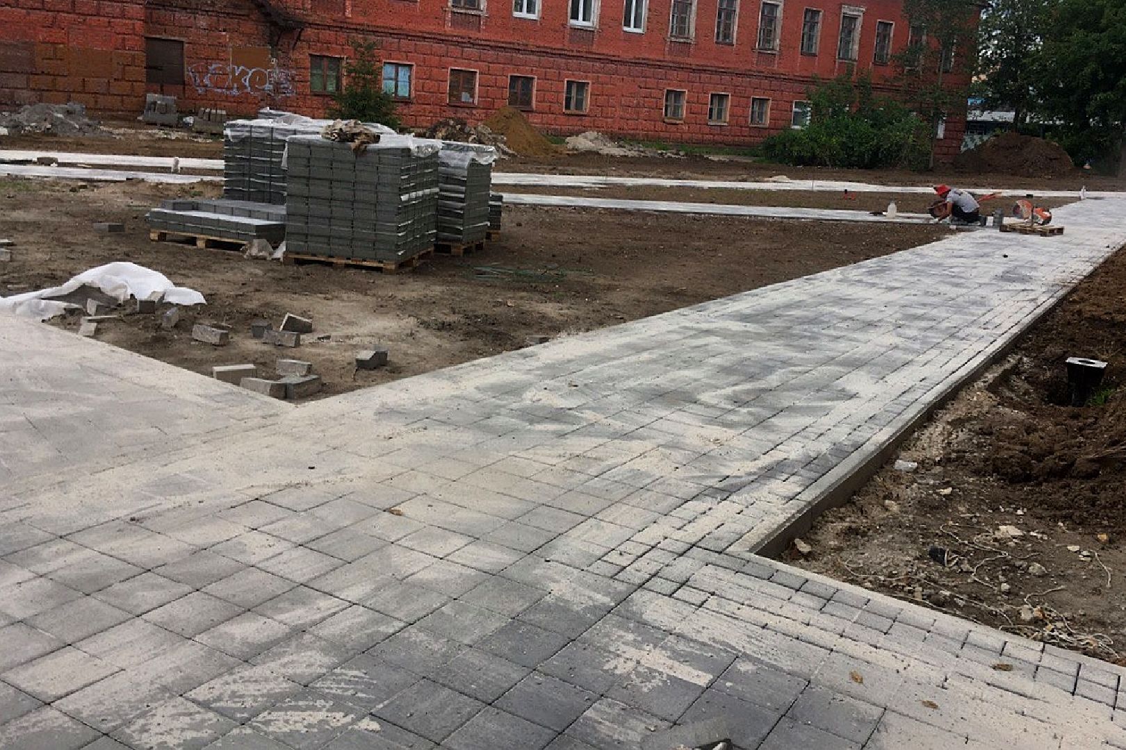 Подольск, сквер