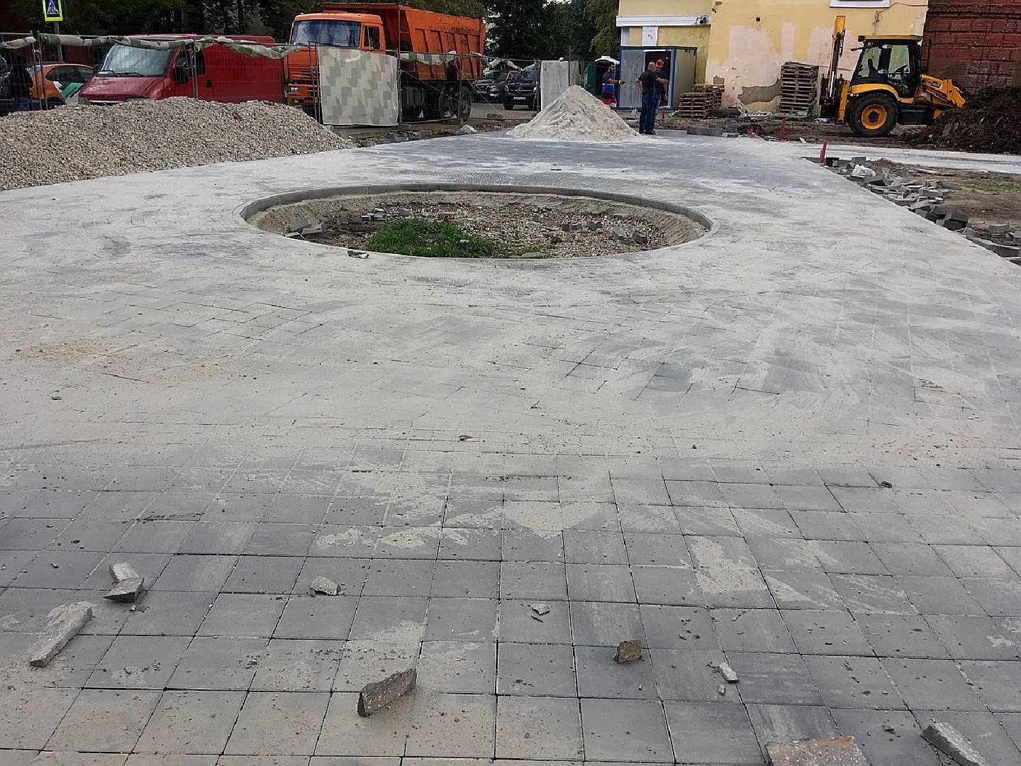 Подольск, сквер