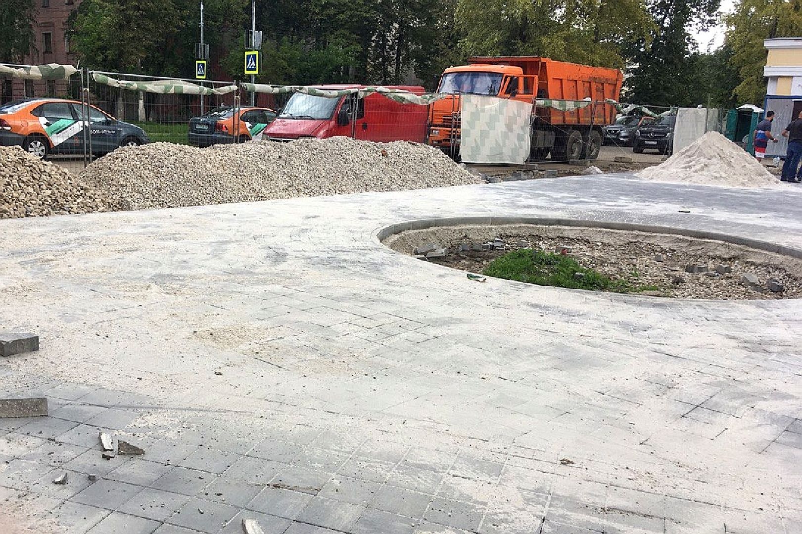 Подольск, сквер