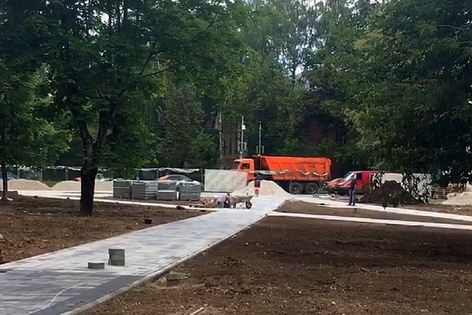 Подольск, сквер