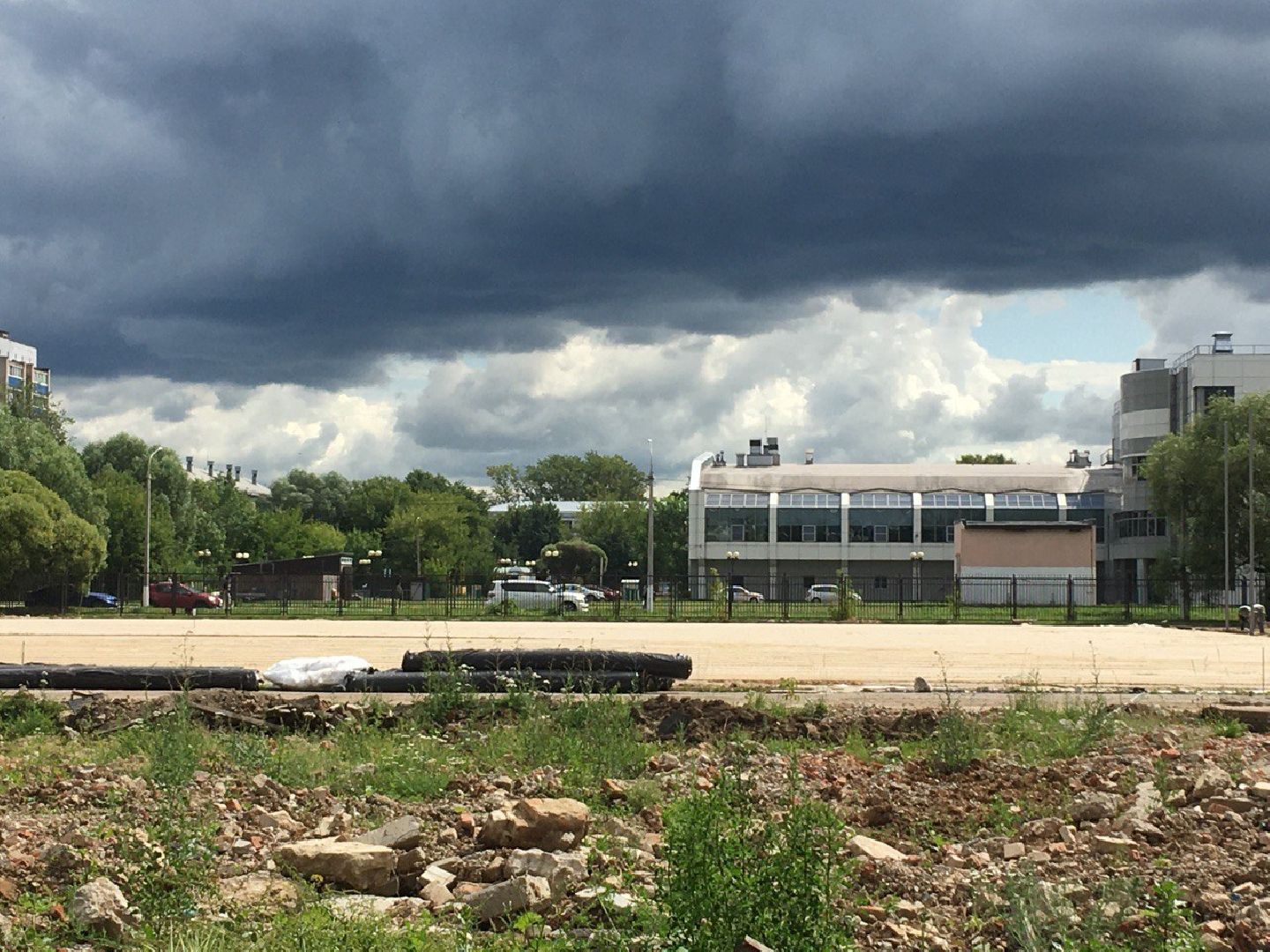 Климовск, стадион