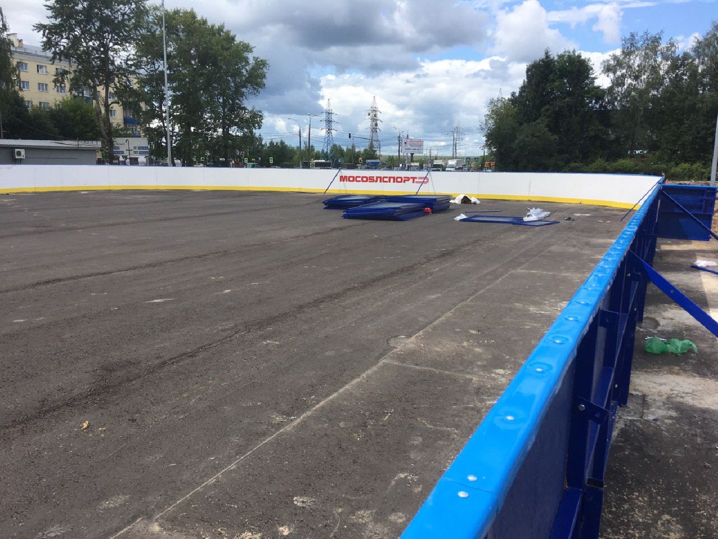 Климовск, стадион