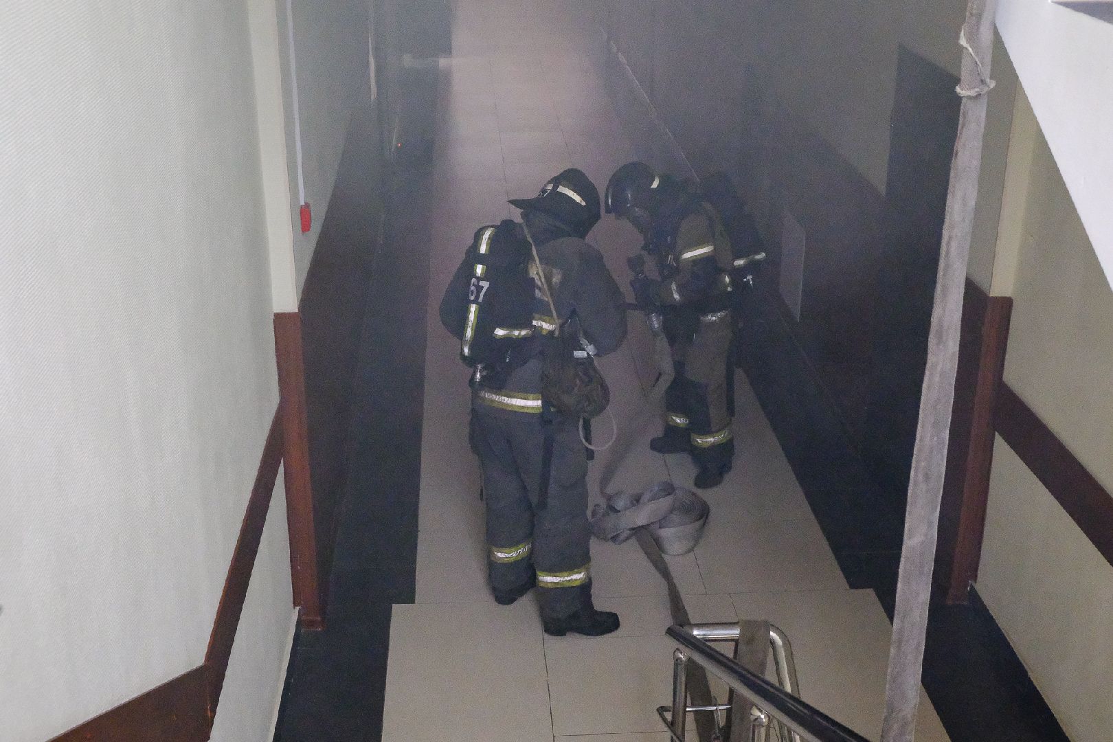 Солнечногорск, эвакуация, тренировка, пожарные, спасатели